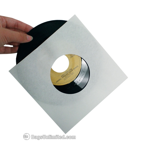 [Otro301] Bags Unlimited S7P - Fundas de Papel para 45RPM - Paper Record Sleeve - Polylined