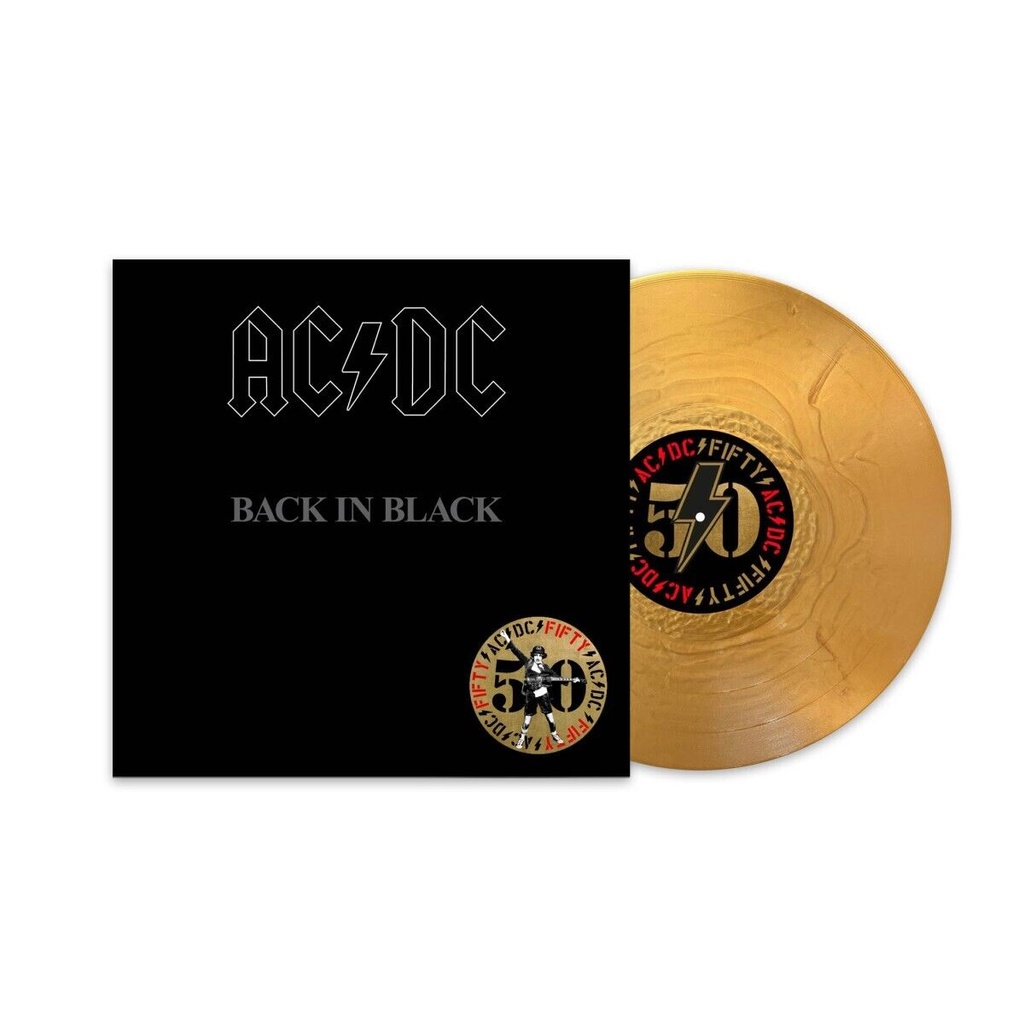 [NLP3929] AC/DC – Back In Black (Gold, 50th Anniversary)