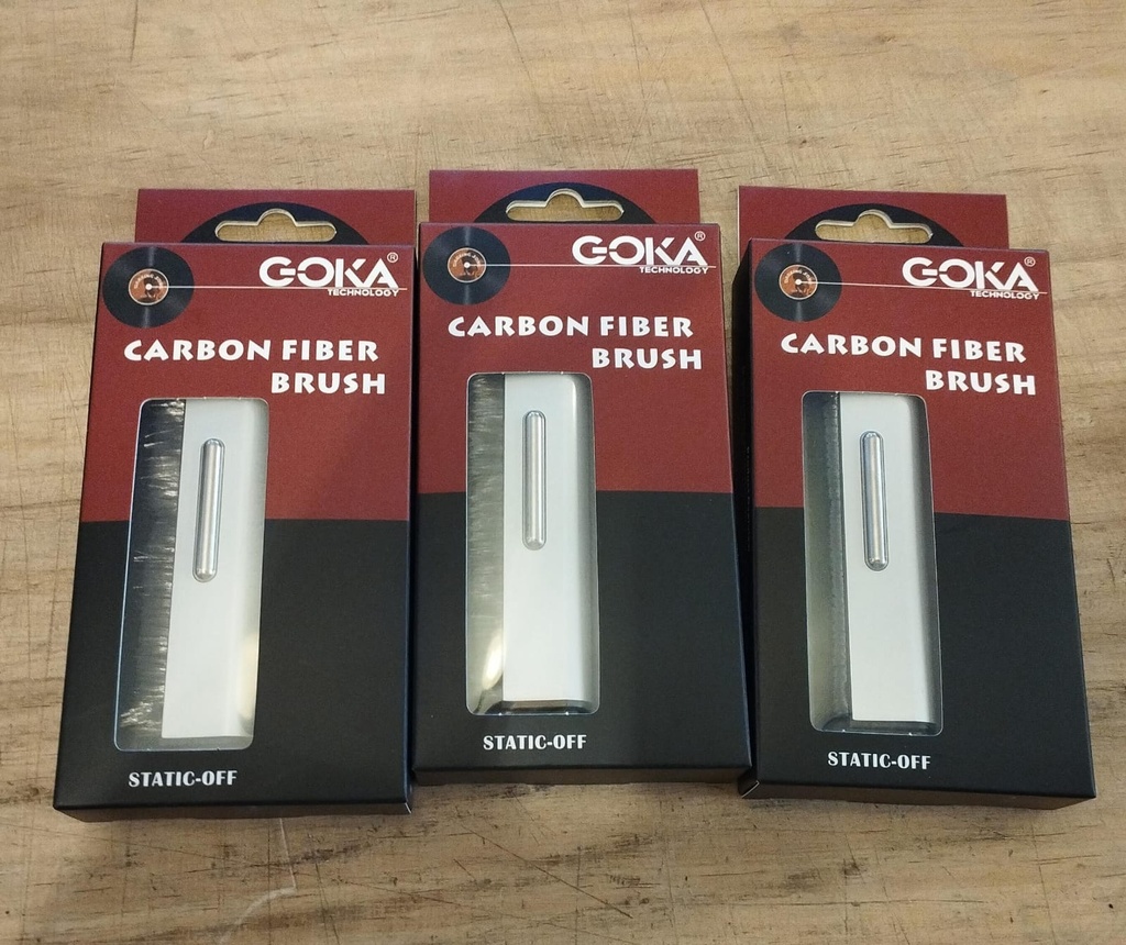 CEPILLO ANTIESTATICO GK-R01C - CARBON FIBER BRUSH GOKA TECHNOLOGY