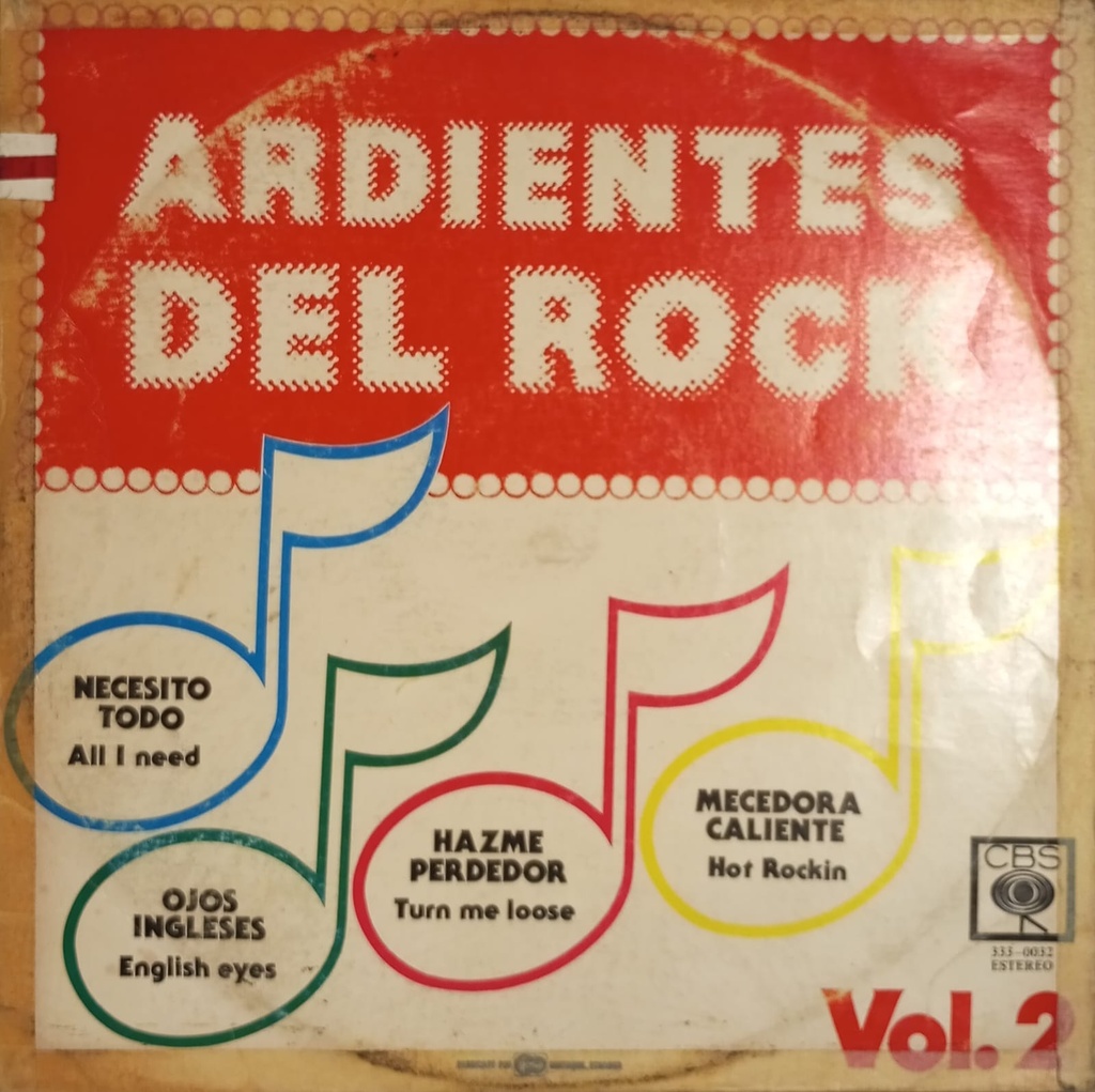 Various – Ardientes Del Rock Vol. 2
