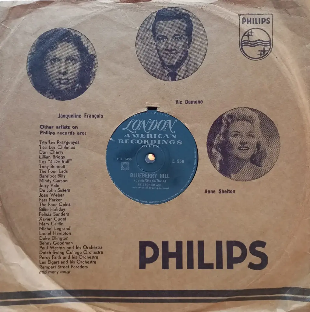 Domino, Bartholome - I can´t go on/ Blueberry Hill