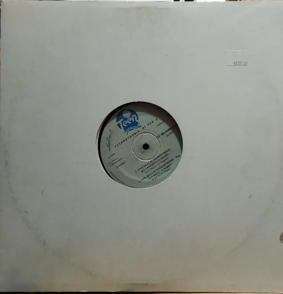 Technotronic / Hi Tek 3 – This Beat Is Technotronic / Spin That Wheel