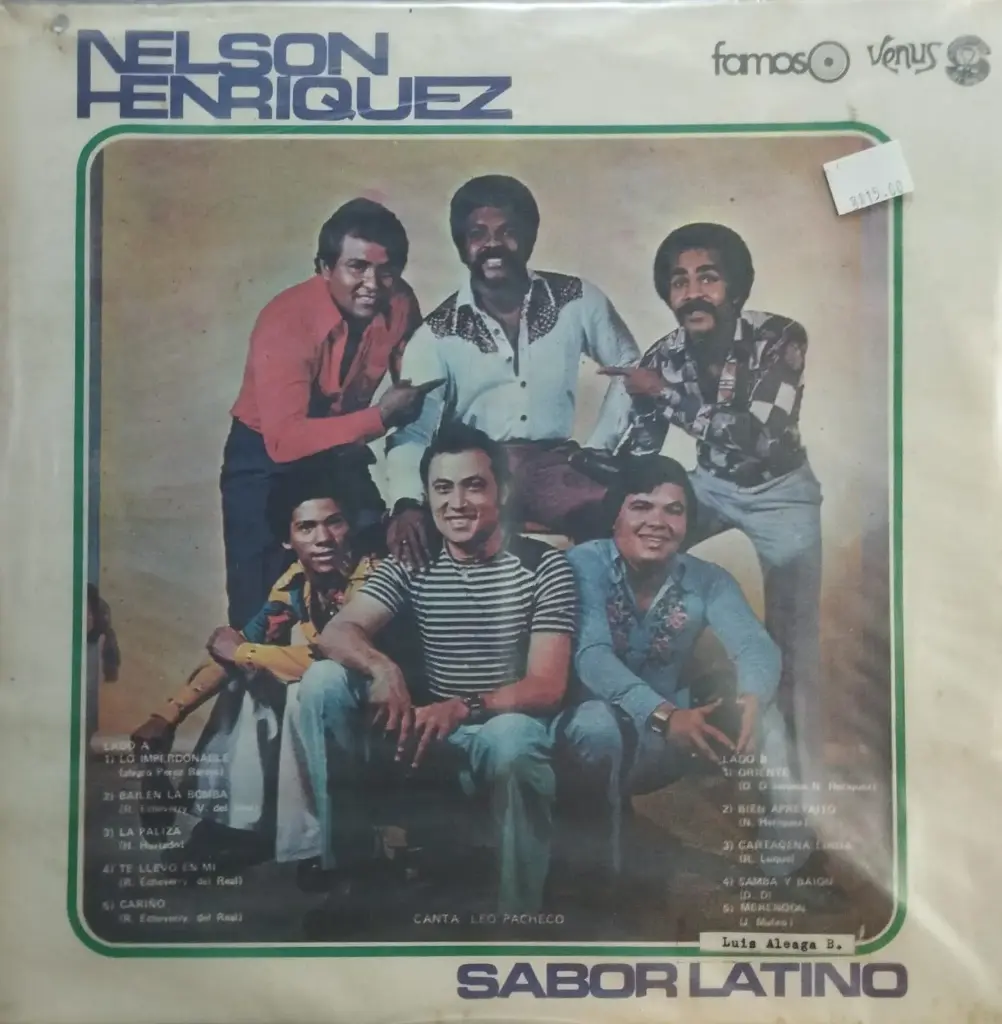 Nelson Henriquez ‎– Sabor Latino