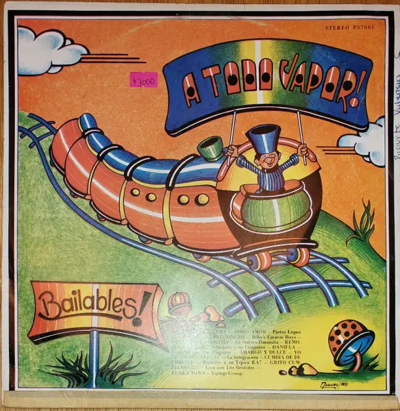 Various – A Todo Vapor! Bailables!