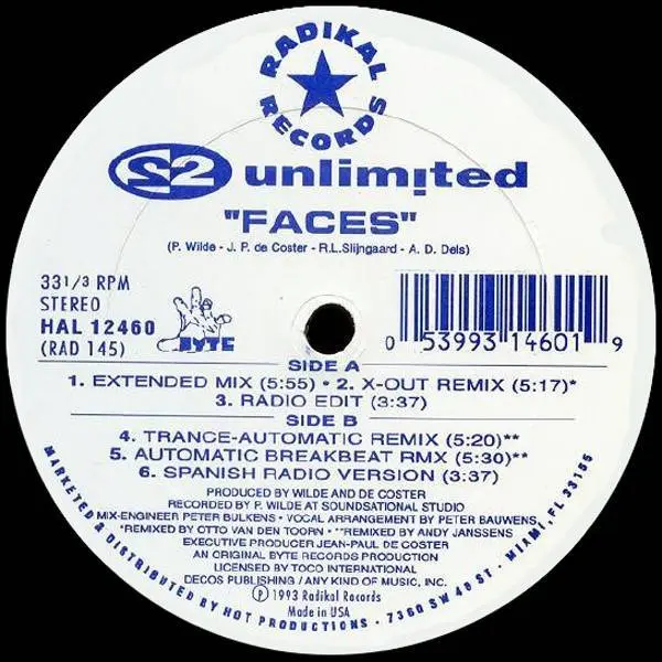[ULP4461] 2 Unlimited – Faces
