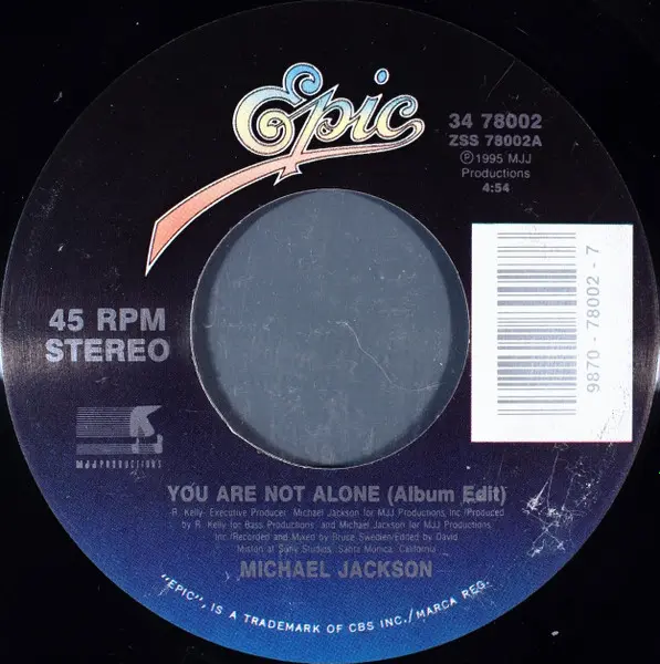 Michael Jackson – You Are Not Alone