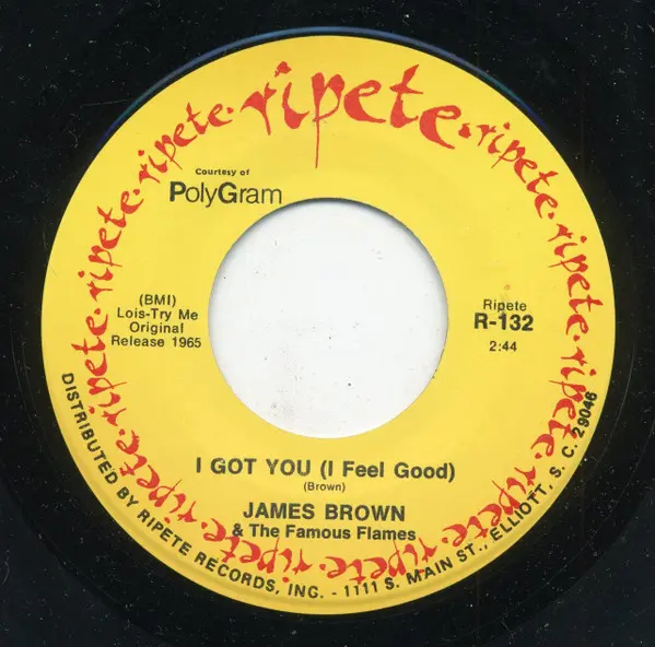 James Brown & The Famous Flames – I Got You (I Feel Good) / Cold Sweat