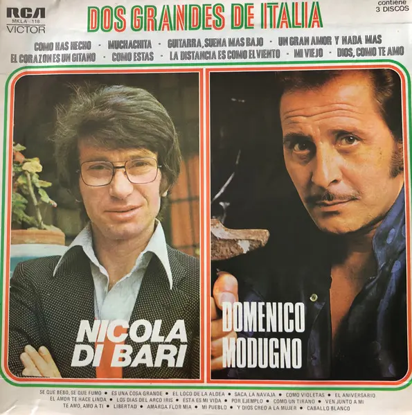 [ULP4571] Nicola Di Bari, Domenico Modugno – Dos Grandes De Italia