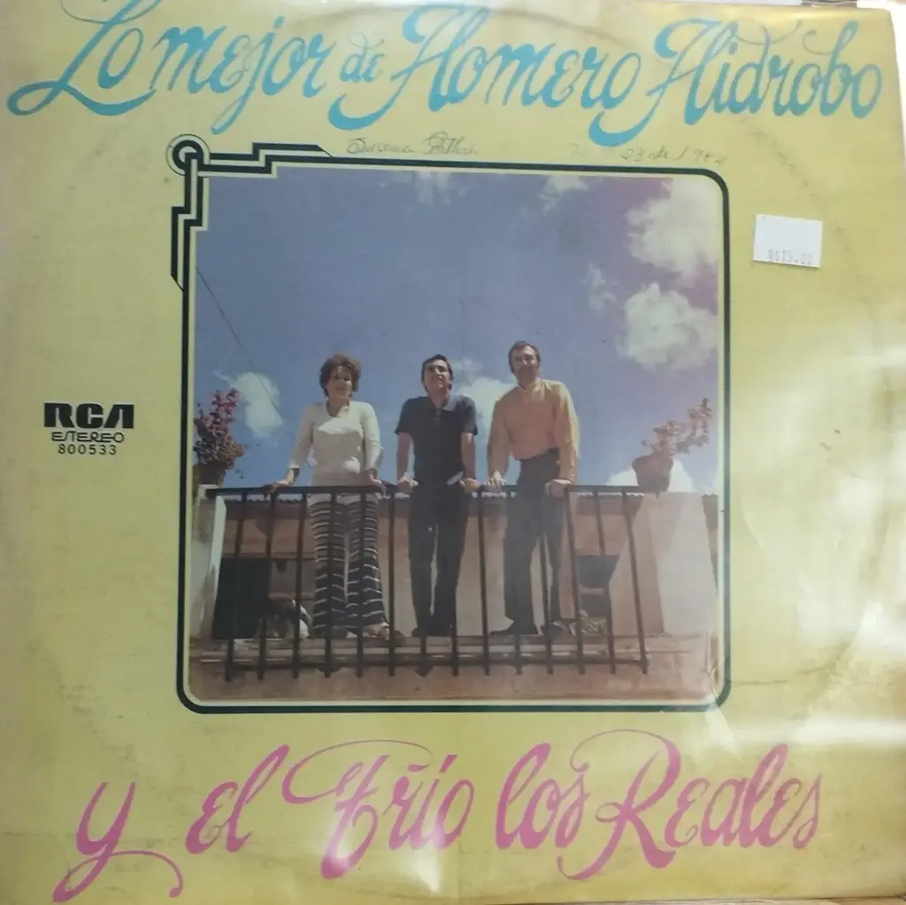 Homero Hidrobo Y El Trio Los Reales – Lo Mejor De Homero Hidrobo Y El Trio Los Reales