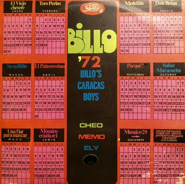 Billo's Caracas Boys – Billo '72