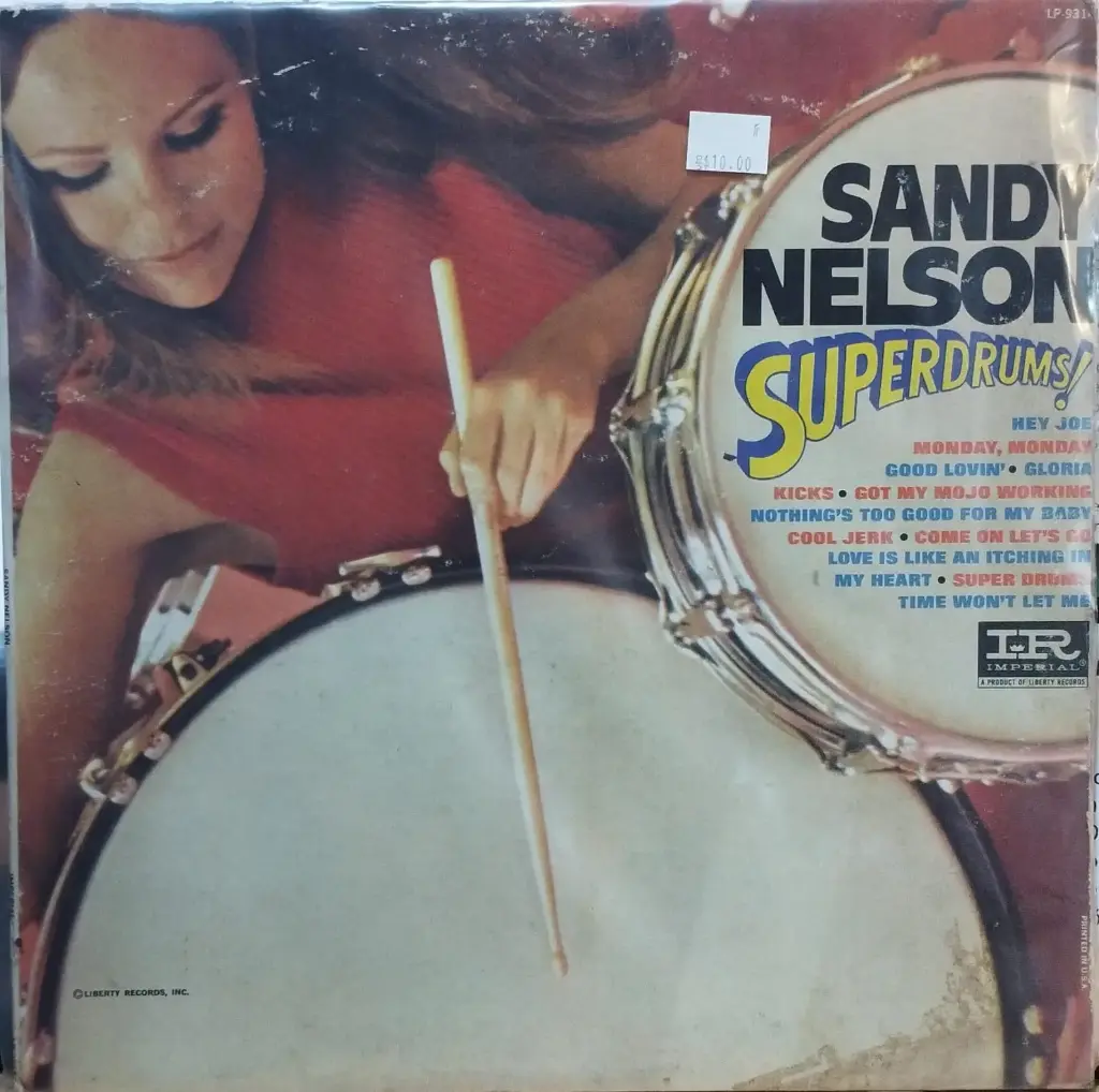 Sandy Nelson – Superdrums!