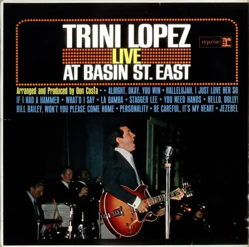 [ULP4708] Trini Lopez – Live At Basin St. East