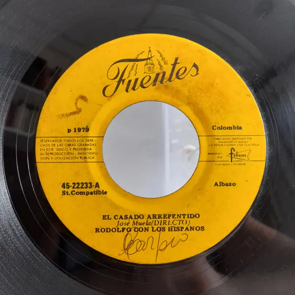 Rodolfo Con Los Hispanos – El Casado Arrepentido / Negra Candela