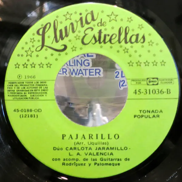 [U7'115] Carlota Jaramillo, Luis A. Valencia* – Sendas Distintas / Pajarillo