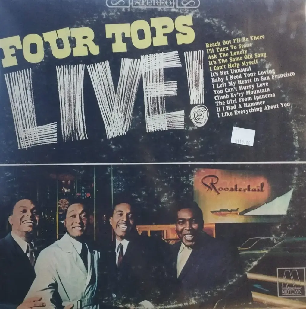 [ULP4805] Four Tops – Four Tops Live!
