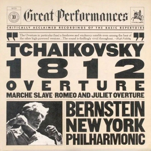 [ULP4937] Tchaikovsky, Bernstein, New York Philharmonic – 1812 Overture / Marche Slave / Romeo And Juliet Overture
