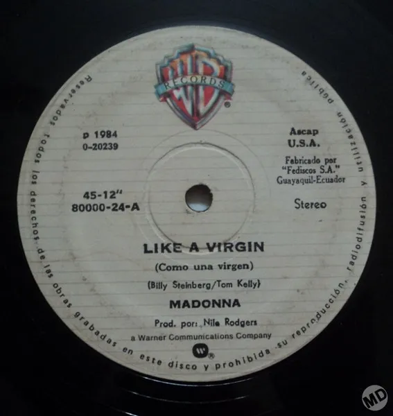 [ULP4950] Madonna – Like A Virgin
