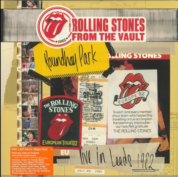 The Rolling Stones – Roundhay Park Live In Leeds 1982