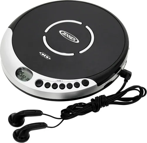 [ProdElec042] CD Player Jensen CD-60R (Silver/Black)