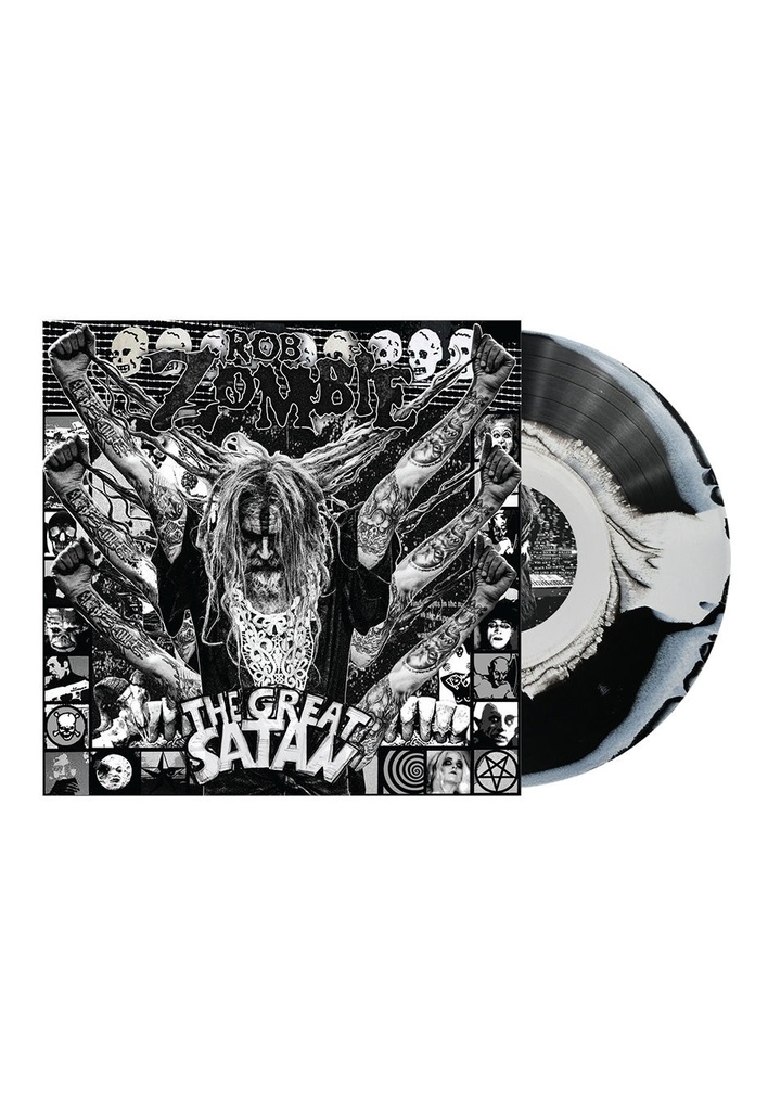 Rob Zombie – The Great Satan (Black and White Swirl - Colored Vinyl)
