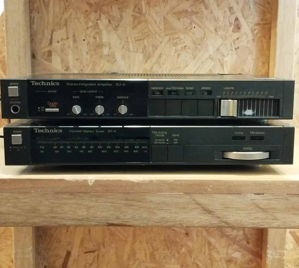Technics Equipo Su-4 Technics Amplificador  y Tuner