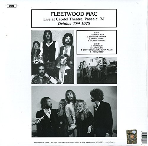 Fleetwood Mac – Live 1975 October 17th Capitol Theatre Passaic, NY