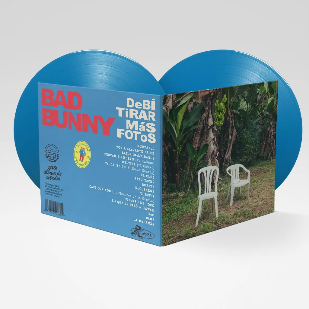 Bad Bunny – Debí Tirar Más Fotos (Blue Vinyl)
