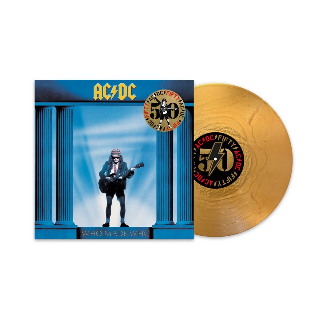 AC/DC – Who Made Who (50th Anniversary Gold Vinyl)