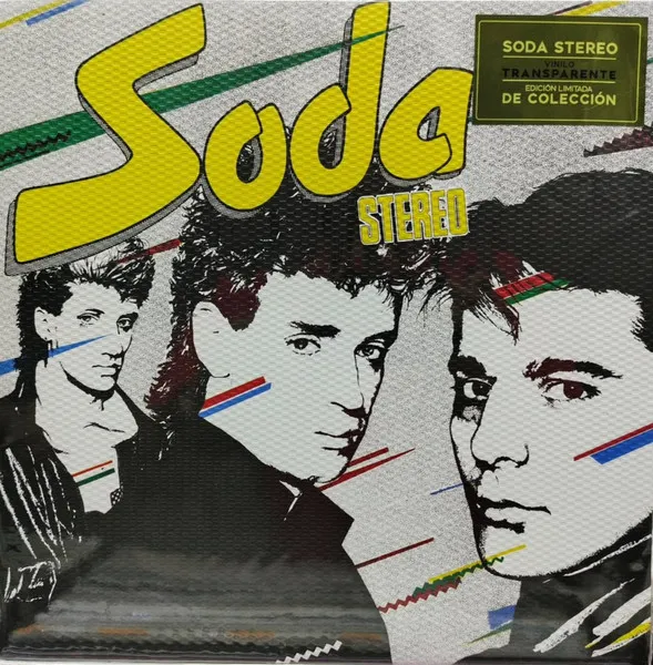 [NLP5108] Soda Stereo – Soda Stereo (Clear Transparent) (Edición Limitada de Colección)