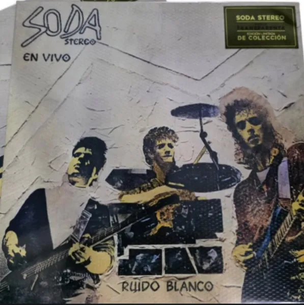 [NLP5113] Soda Stereo – Ruido Blanco - En Vivo (Clear Transparent) (Edición Limitada de Colección)