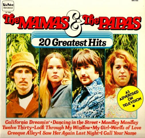 The Mamas & The Papas – 20 Greatest Hits