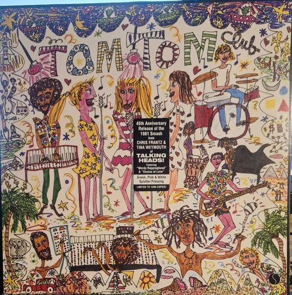 Tom Tom Club – Tom Tom Club (Limited Edition, Vinyl  Green, Pink & White Splatter)