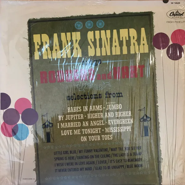 Frank Sinatra – Sings Rodgers And Hart