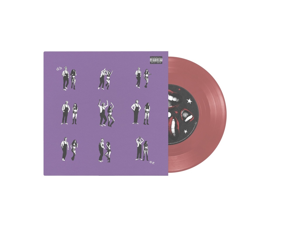 [N7'057] Olivia Rodrigo - Drivers License / Burning Down the House (Explicit Lyrics Colored Vinyl Red) (vinyl 7 Inch Single)