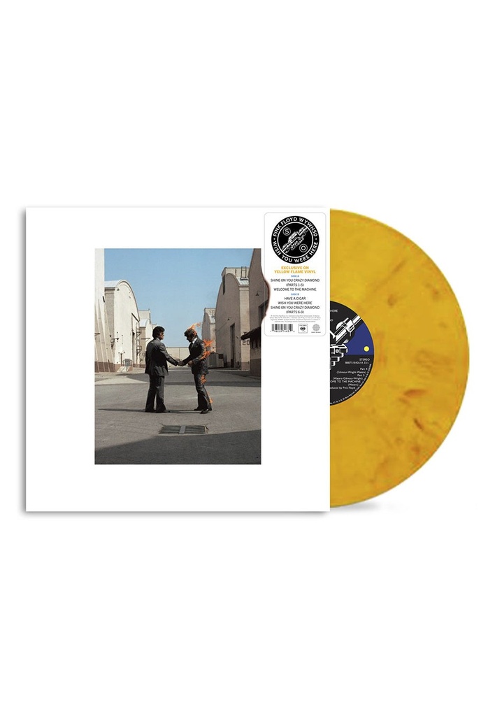 [NLP5235] Pink Floyd – Wish You Were Here (50th Anniversary)(Yellow Flame Vinyl)
