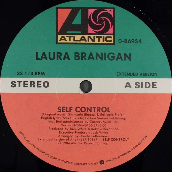 Laura Branigan – Self Control / Silent PArtners