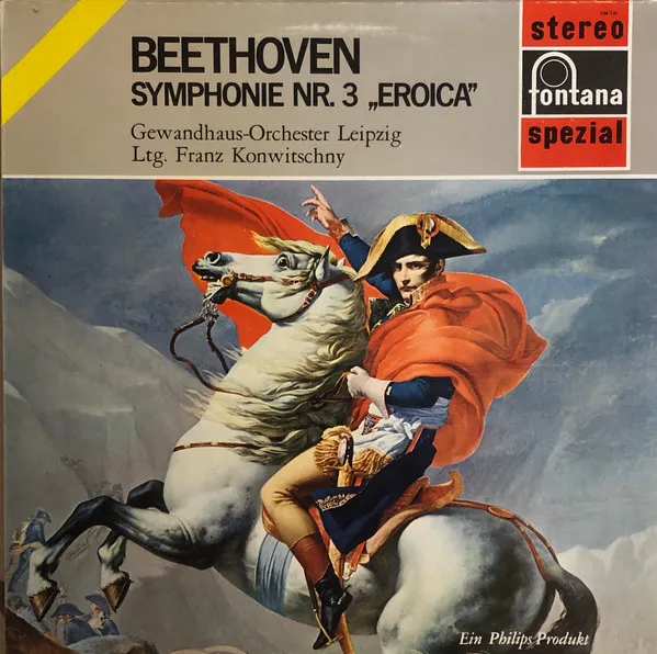 [ULP5430] Beethoven, Gewandhaus-Orchester Leipzig, Franz Konwitschny – Symphonie Nr. 3 "Eroica"
