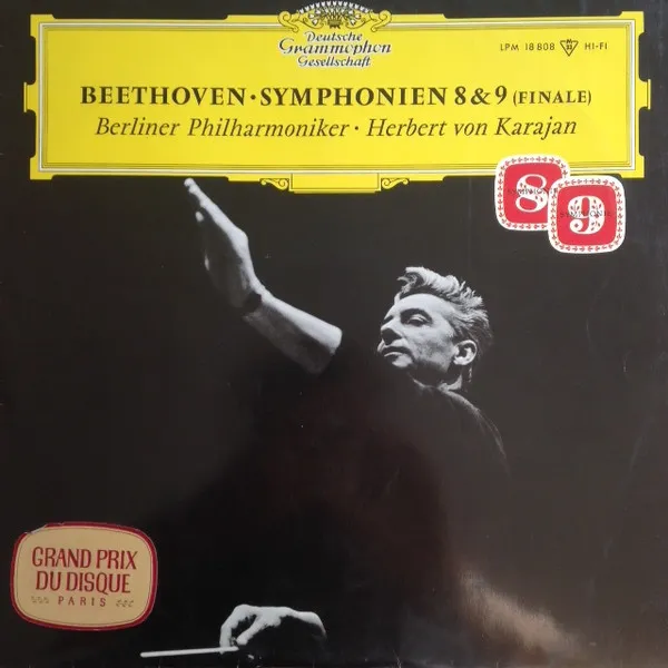 [ULP5432] Beethoven, Berliner Philharmoniker, Herbert von Karajan – Symphonien 8 & 9 (Finale)