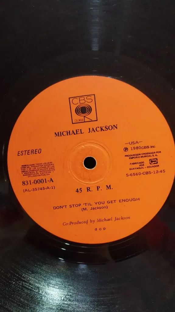 [ULP5437] Michael Jackson - Don't Stop 'Til You Get Enough / Working Day And Night