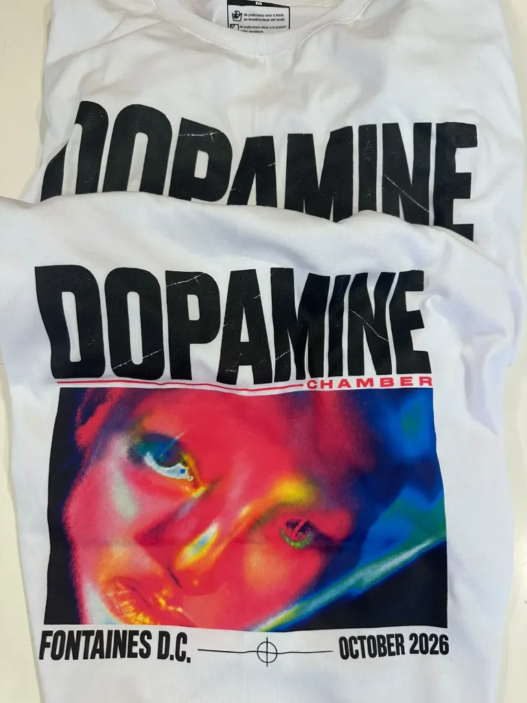 Camisetas S/M/L  Fontaines D.C Dopamine Chamber