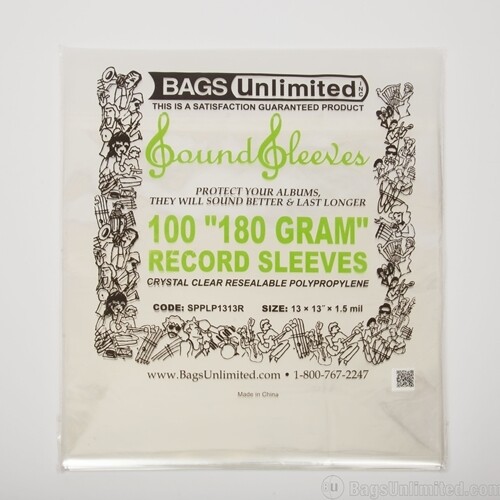 Sound Sleeves 100 Album/Laser disc Sleeves