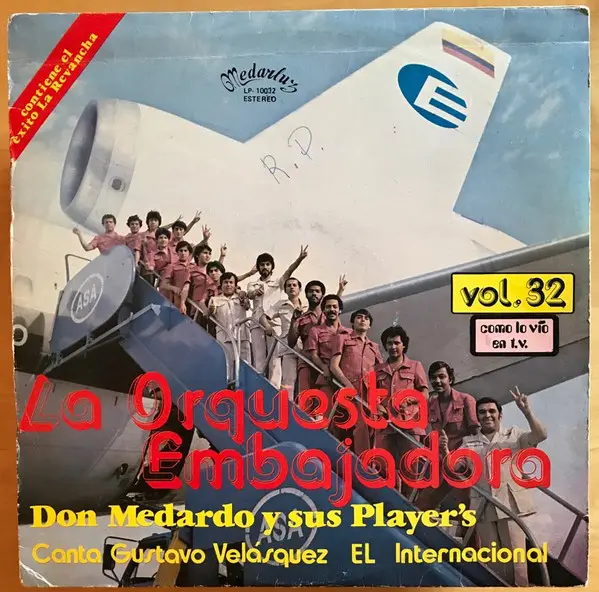 [ULP0346] Don Medardo Y Sus Players – La Orquesta Embajadora - Vol. 32