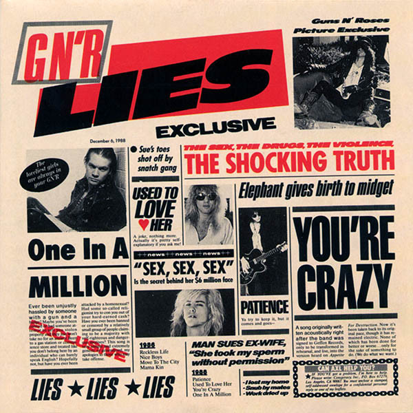 [NCD075] Guns N' Roses - G N R Lies