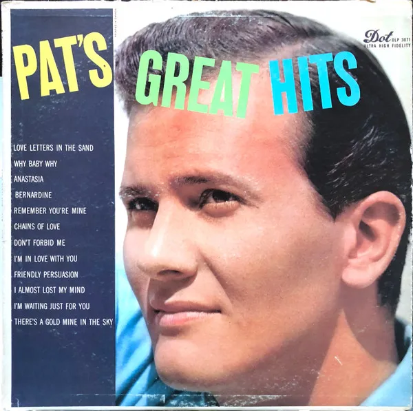 [ULP1193] Pat Boone – Pat's Great Hits
