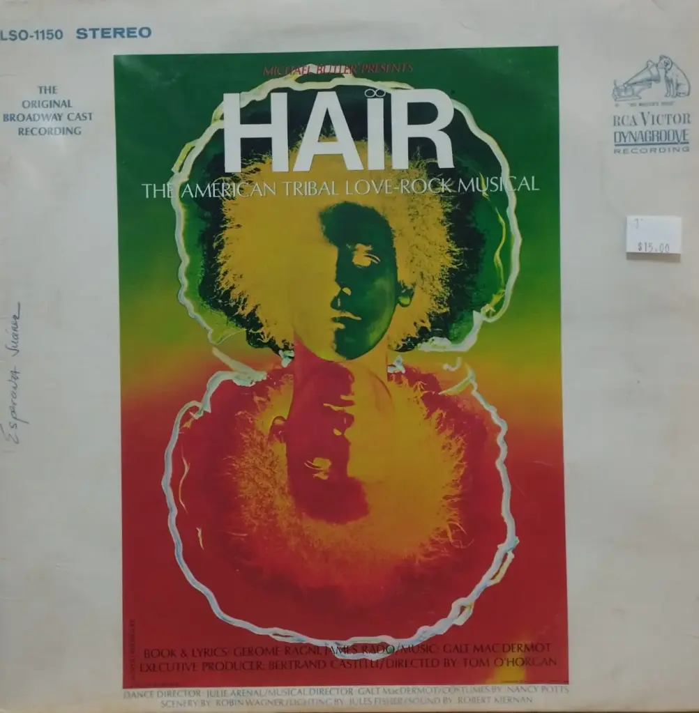 Various – Hair - The American Tribal Love-Rock Musical (The Original Broadway Cast Recording)