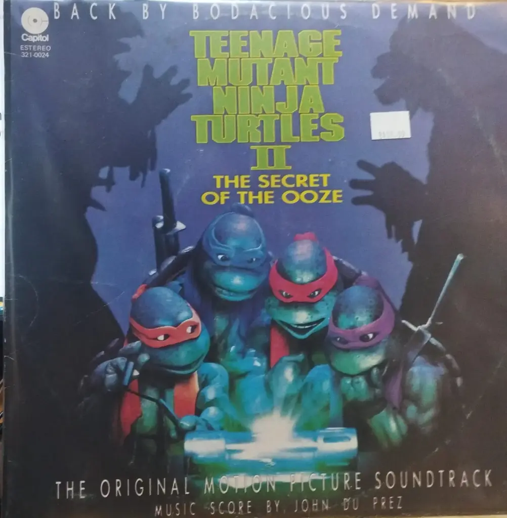 Various / Music Score By John Du Prez – Teenage Mutant Ninja Turtles II: The Secret Of The Ooze (The Original Motion Picture Soundtrack)