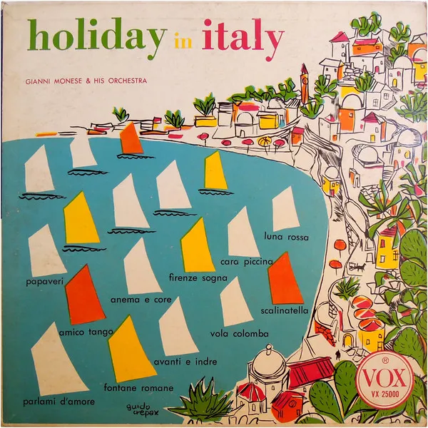[ULP2936] Gianni Monese & His Orchestra – Holiday In Italy