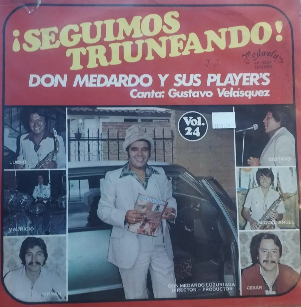[ULP2981] Don Medardo Y Sus Players canta Gustavo Velásquez – ¡Seguimos Triunfando! Vol 24
