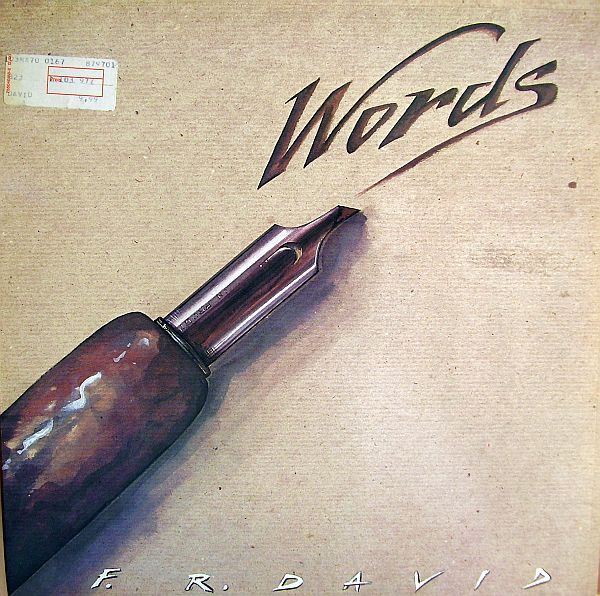 F.R. David – Words