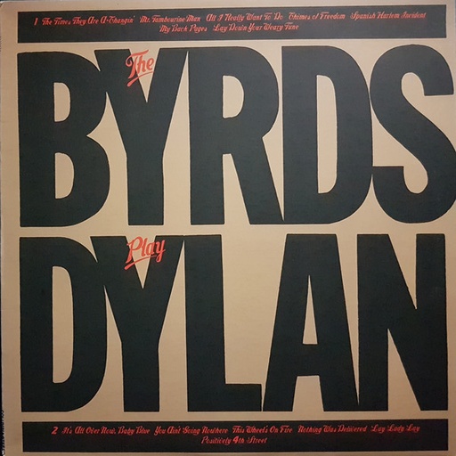 [ULP3772] The Byrds – The Byrds Play Dylan 